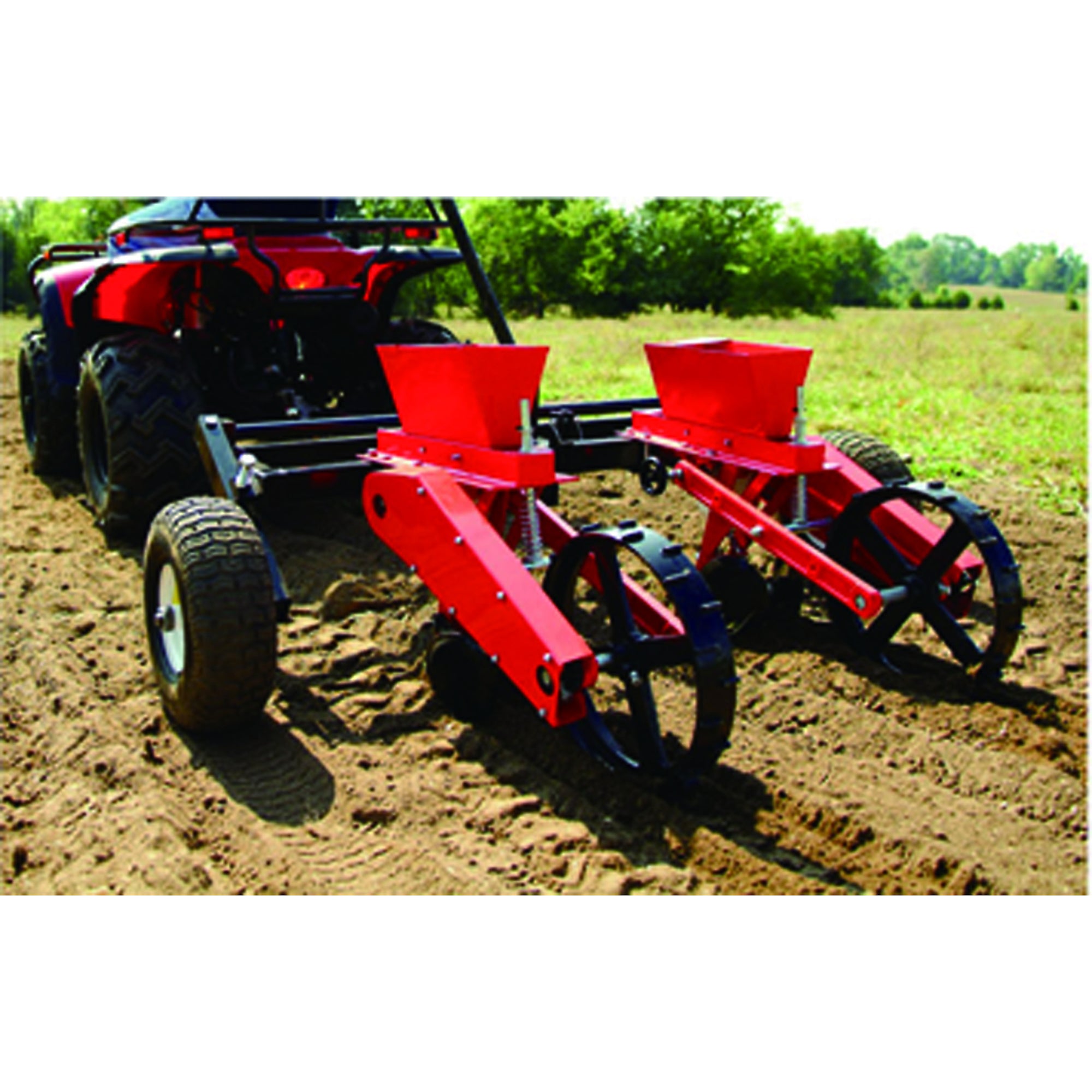 Field Tuff Corn and Bean Planter with Adjustable 2 Row Widths, 14" to 36.6" - VMInnovations