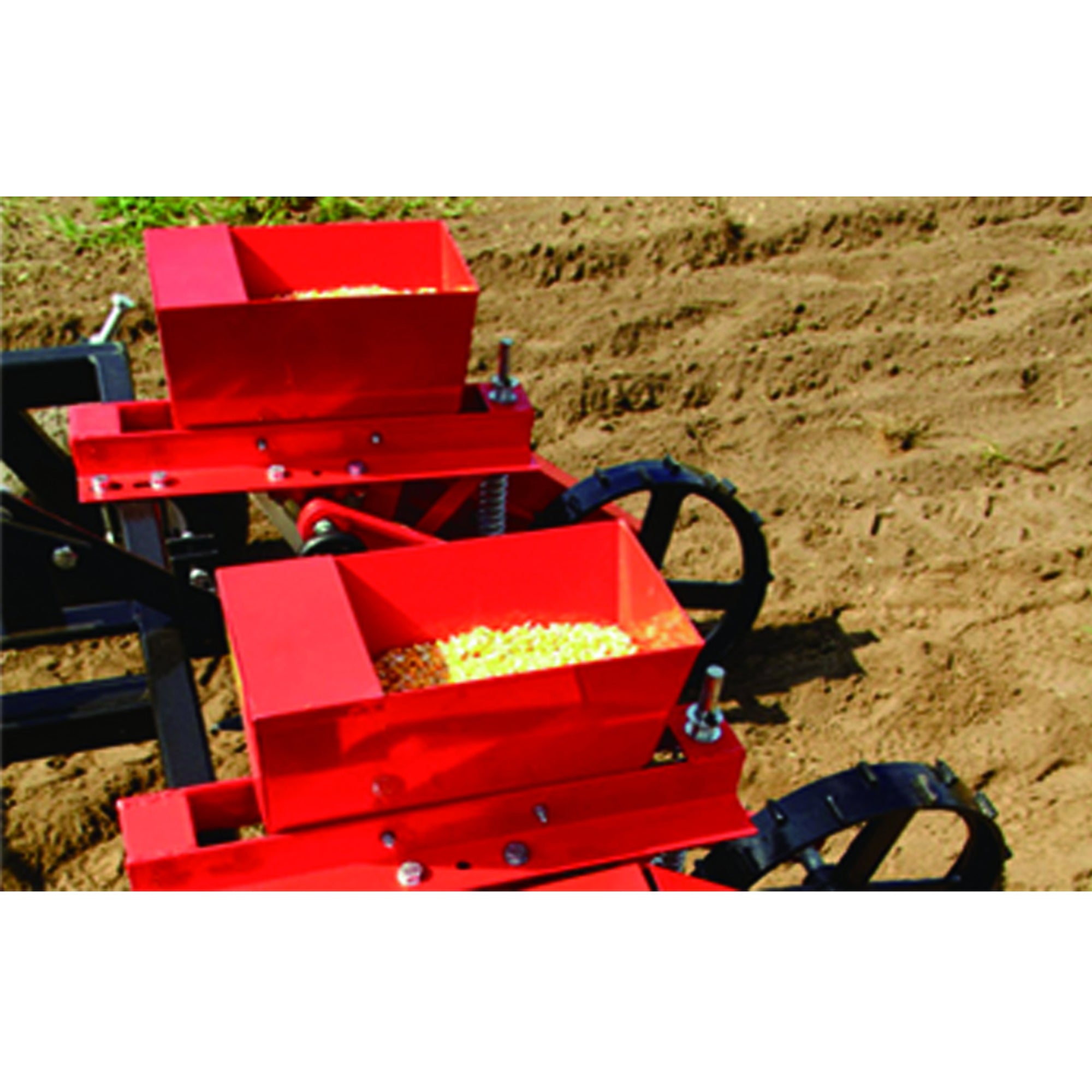Field Tuff Corn and Bean Planter with Adjustable 2 Row Widths, 14" to 36.6" - VMInnovations