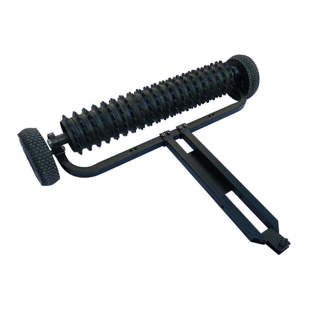 Field Tuff Cultipacker 48" 3 Point Hitch Durable Soil Preparation Tool, Black - VMInnovations