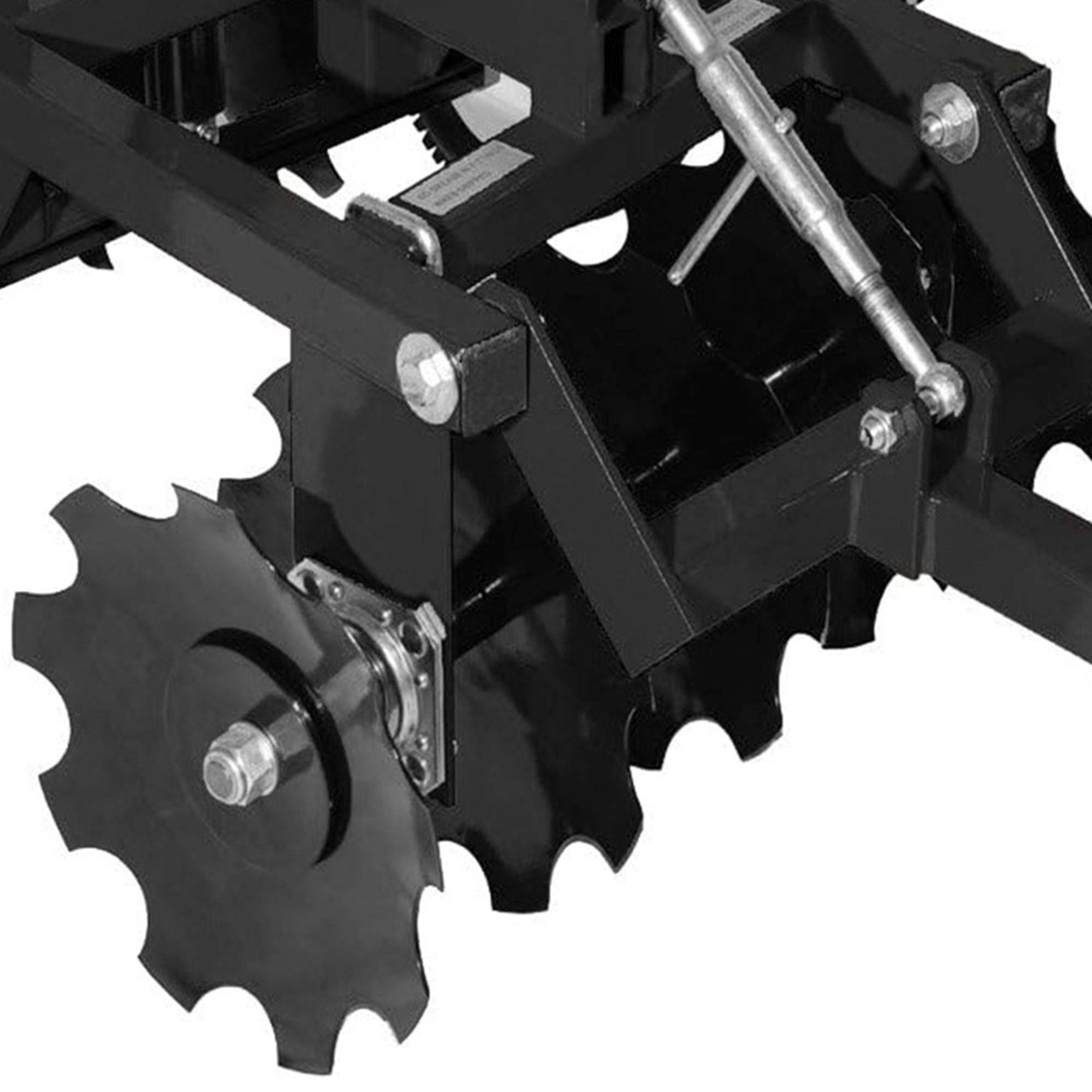 Field Tuff Tow-Behind Disc Harrow for ATVs, UTVs, or Utility Tractors, 33" Wide