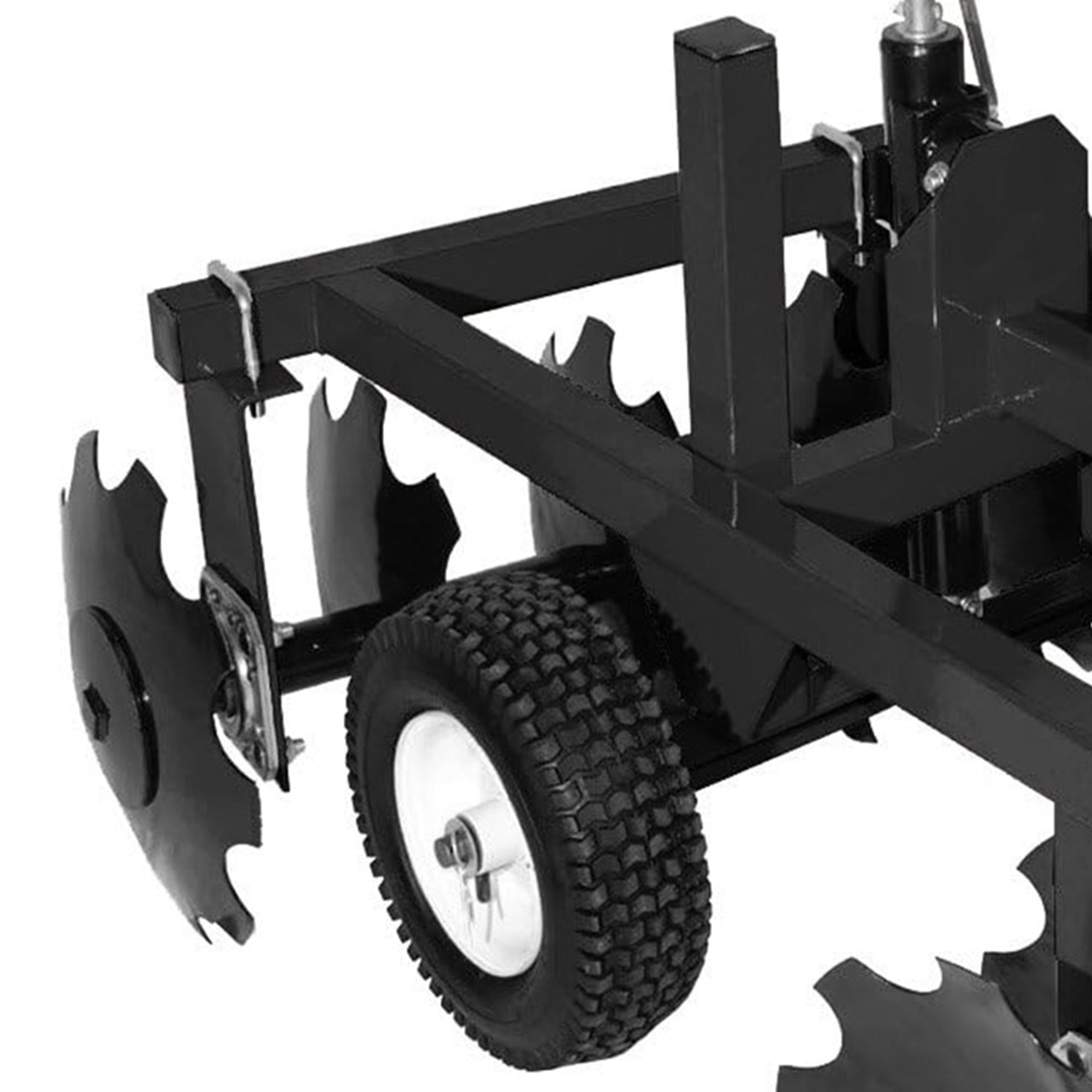 Field Tuff Tow-Behind Disc Harrow for ATVs, UTVs, or Utility Tractors, 33" Wide