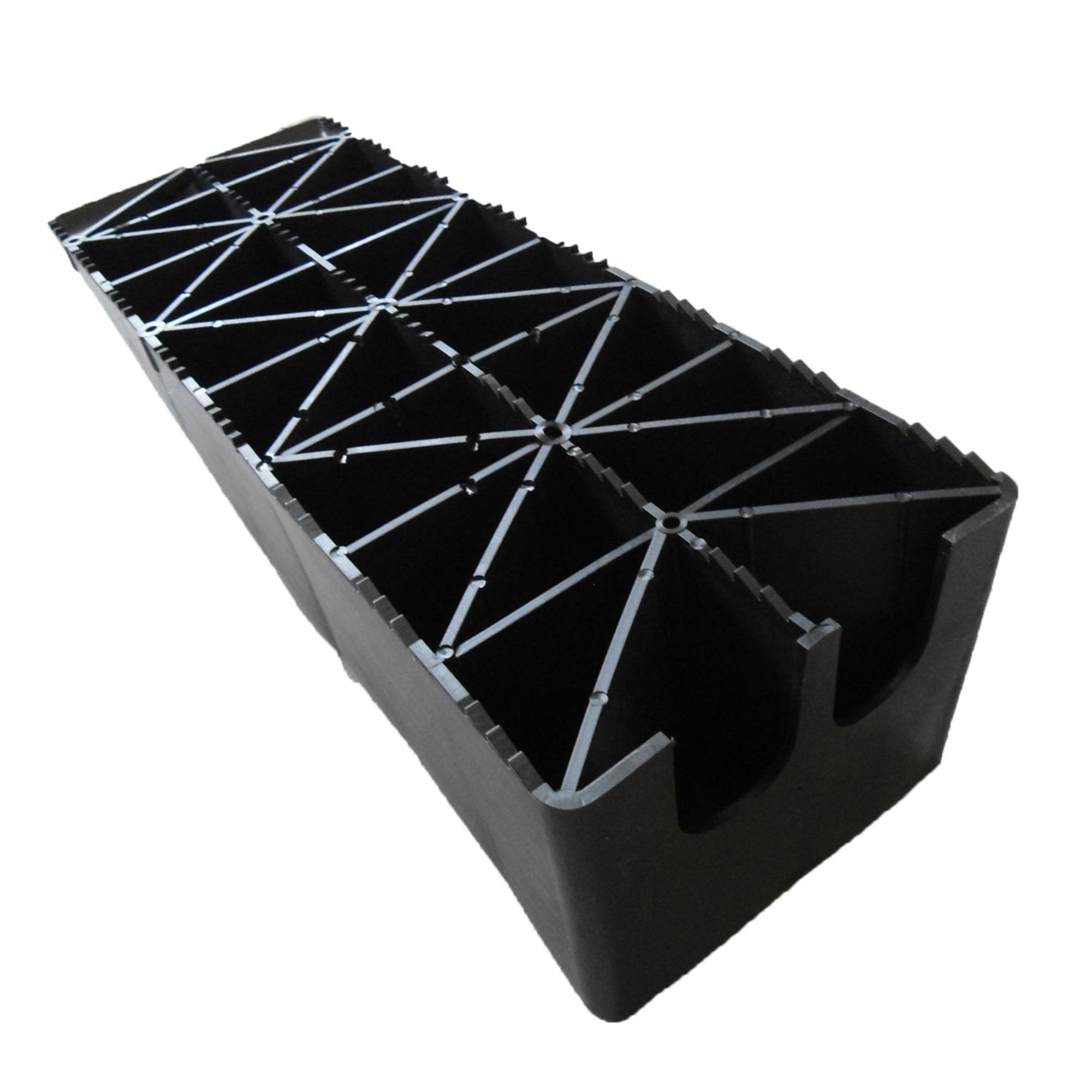 Shop Tuff Tandem Wheel Changing Ramp with 5.5 Inch Lift, 6 Ton Capacity, Black - VMInnovations