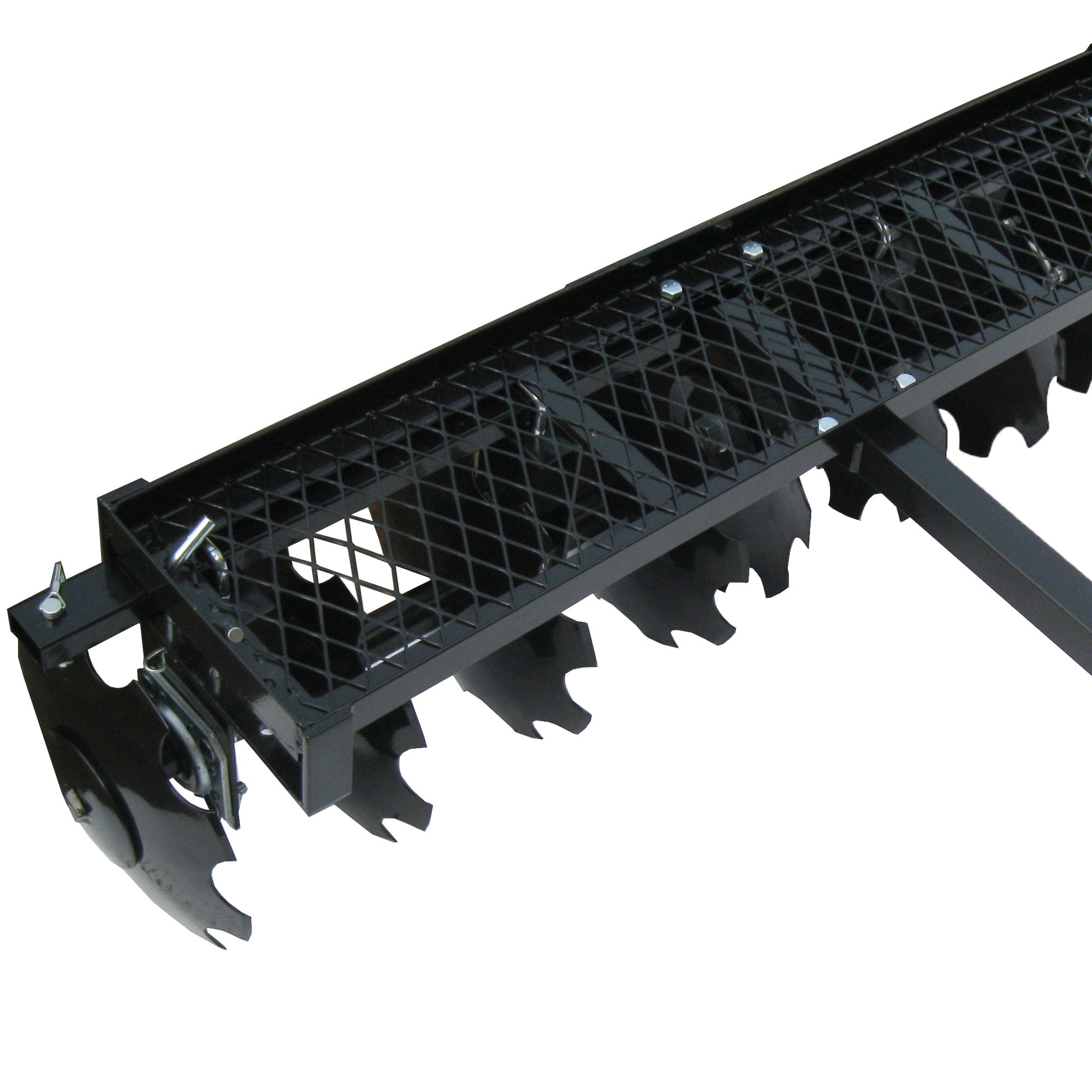 Field Tuff 51 Inch ATV Single Gang Heavy Duty Steel Disc for Cultivating, Black - VMInnovations