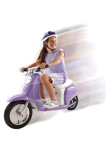Razor Pocket Mod Betty 24V Electric Scooter - Purple - Open Box - VMInnovations