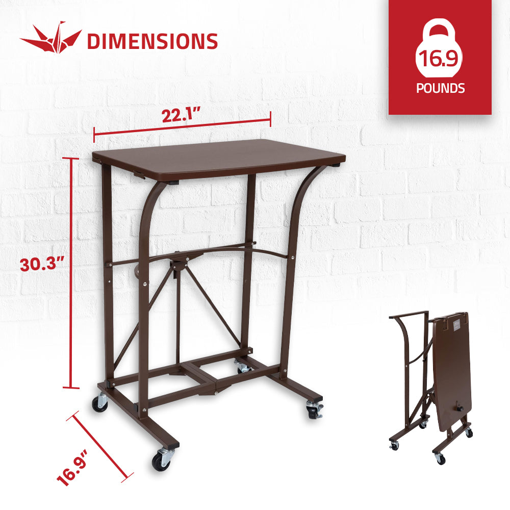 Origami Folding Computer Desk for Office, Students and Gaming, (Used)