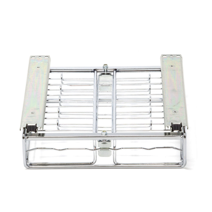 Origami 2SD-10 Kitchen Sliding Pullout Cabinet Storage Organizer, Silver, 2 Pack - VMInnovations