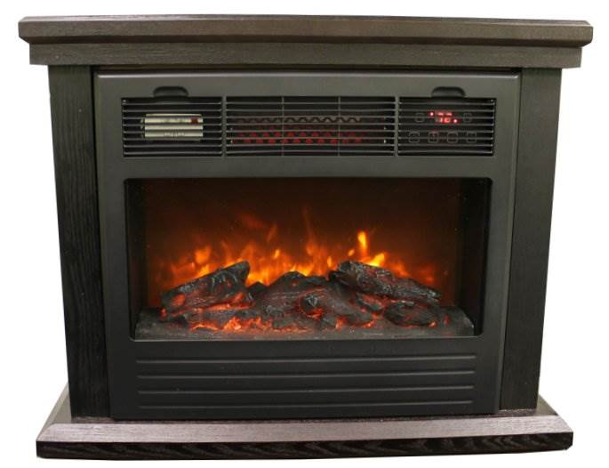 LifeSmart Electric Dynamic Infrared Fireplace Heater