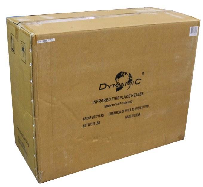 LifeSmart Electric Dynamic Infrared Fireplace Heater