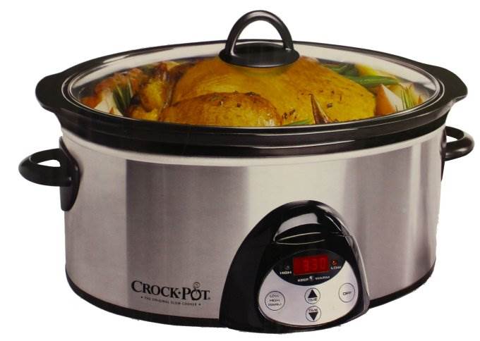 Crock-Pot SCVC651-F 6.5-Quart Oval Slow SS Cooker