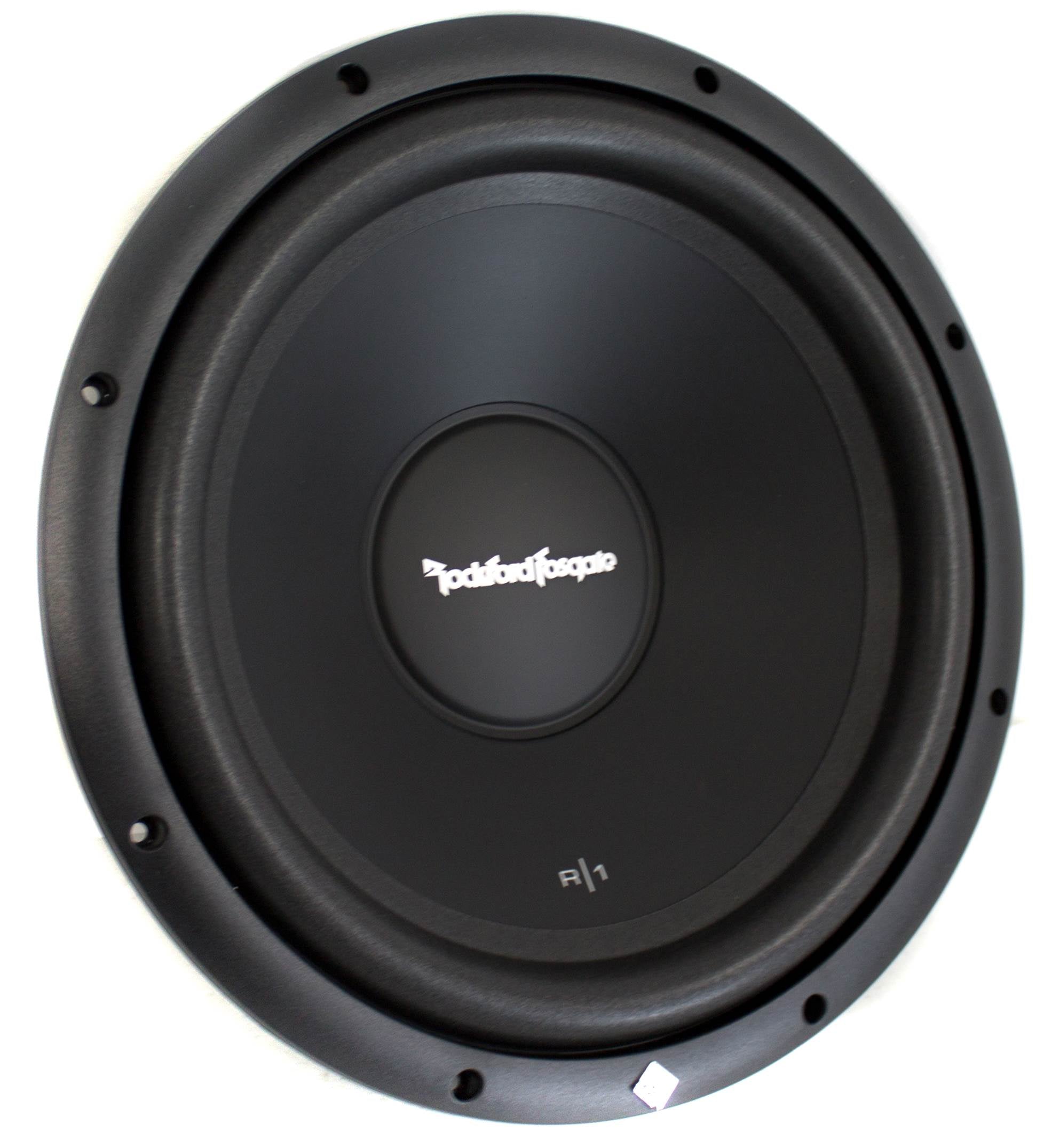 Rockford Fosgate R1S4-12 12" 300 Watt 4-Ohm SVC Subwoofer R1S412 (Open Box)