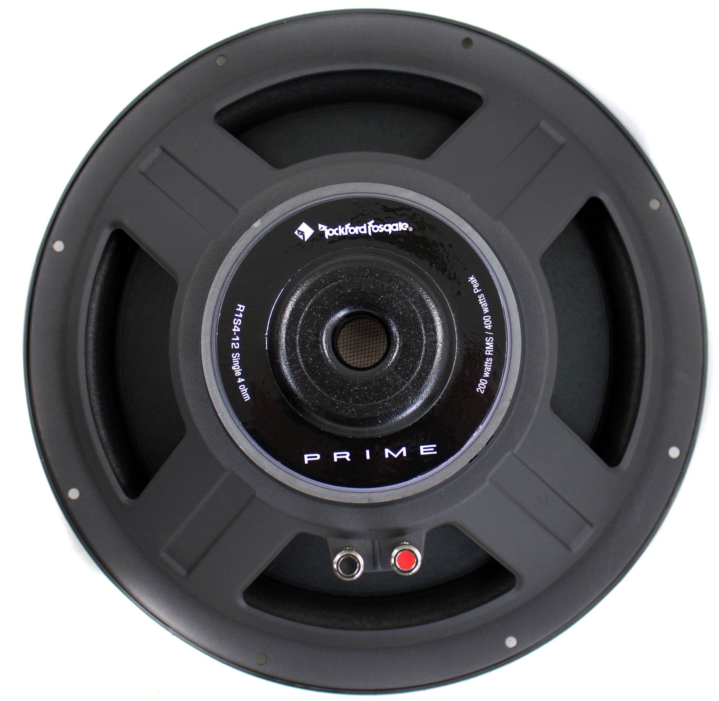 Rockford Fosgate R1S4-12 12" 300 Watt 4-Ohm SVC Subwoofer R1S412 (Open Box)