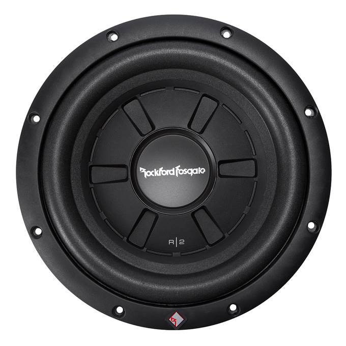 QPower 10 Inch Single Subwoofer Box and Rockford Fosgate 400 Watt DVC Subwoofer