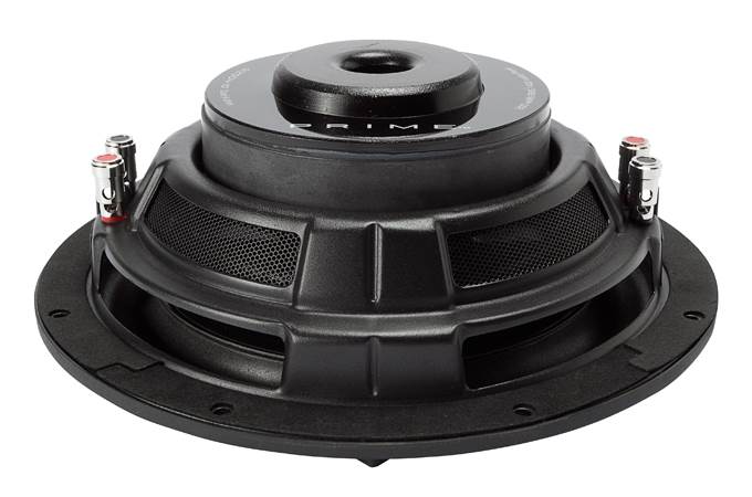 QPower 10 Inch Single Subwoofer Box and Rockford Fosgate 400 Watt DVC Subwoofer