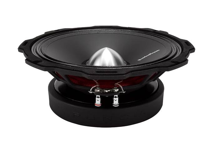 Rockford Fosgate 8-Inch 250 Watt 4-Ohm MidRange Car Stereo Speaker (For Parts)