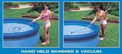 INTEX 15' x 42" Easy Set Pool Complete Kit w/ 1000 GPH Filter Pump - Open Box