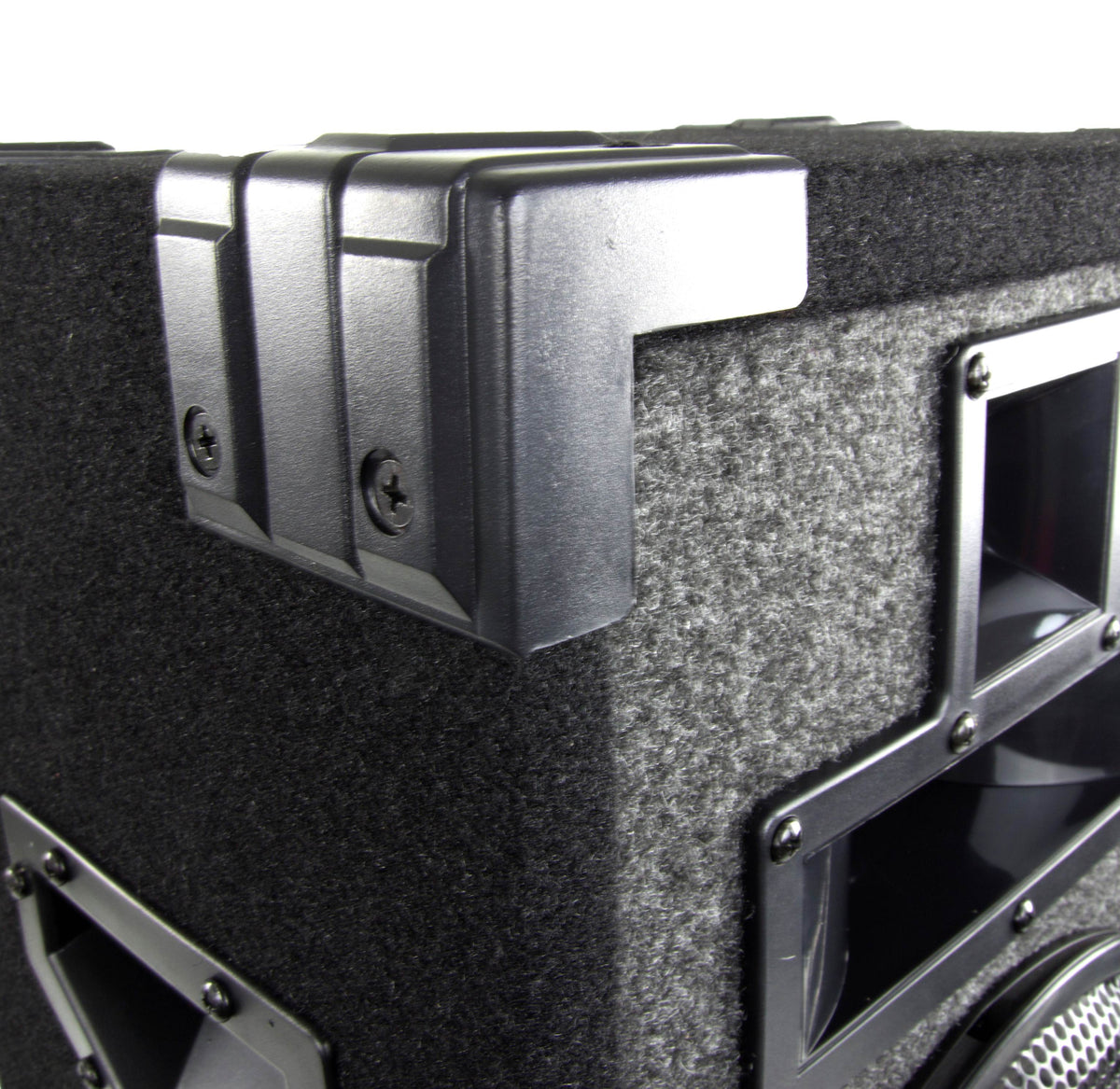 VM Audio VAS4210P 1100 Watt 4-Way Dual 10" DJ Loud Speaker (Open Box)