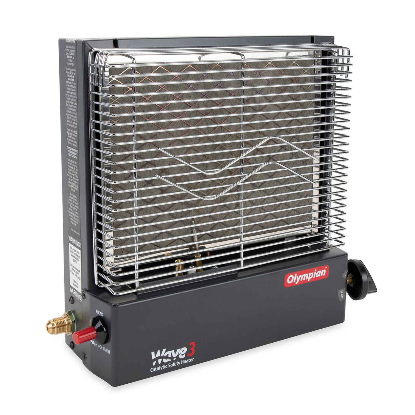 Camco Olympian Wave-3 Portable Catalytic Safety Heater for RV Use, 3,000 BTU - VMInnovations