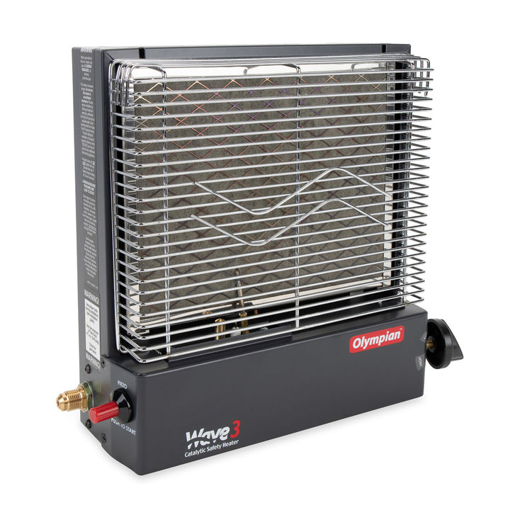Camco Olympian Wave-3 Portable Catalytic Safety Heater for RV Use, 3,000 BTU - VMInnovations