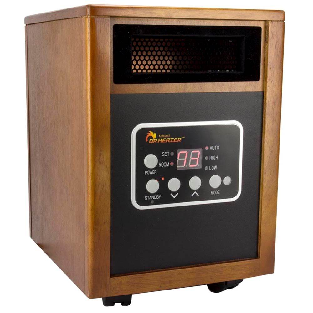 Dr. Infrared Heater DR-968 1500 Watt Electric Quartz Space Heater (Open Box)