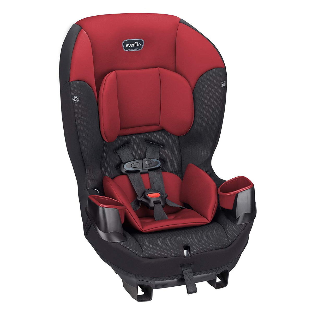 Evenflo Sonus 65 2-in-1 Convertible Infant Baby Toddler Car Seat, Rocco Red
