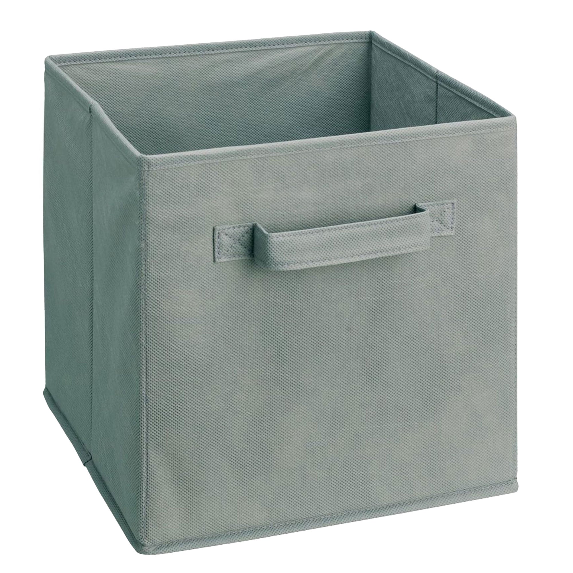 ClosetMaid Cubeicals Fabric Drawer, Open Storage Organizing Bin, Gray (2 Pack) - VMInnovations