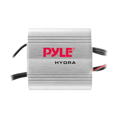 Pyle PLMRMP1A Waterproof 400 W 2 Channel Marine Power Audio Amplifier (2 Pack)