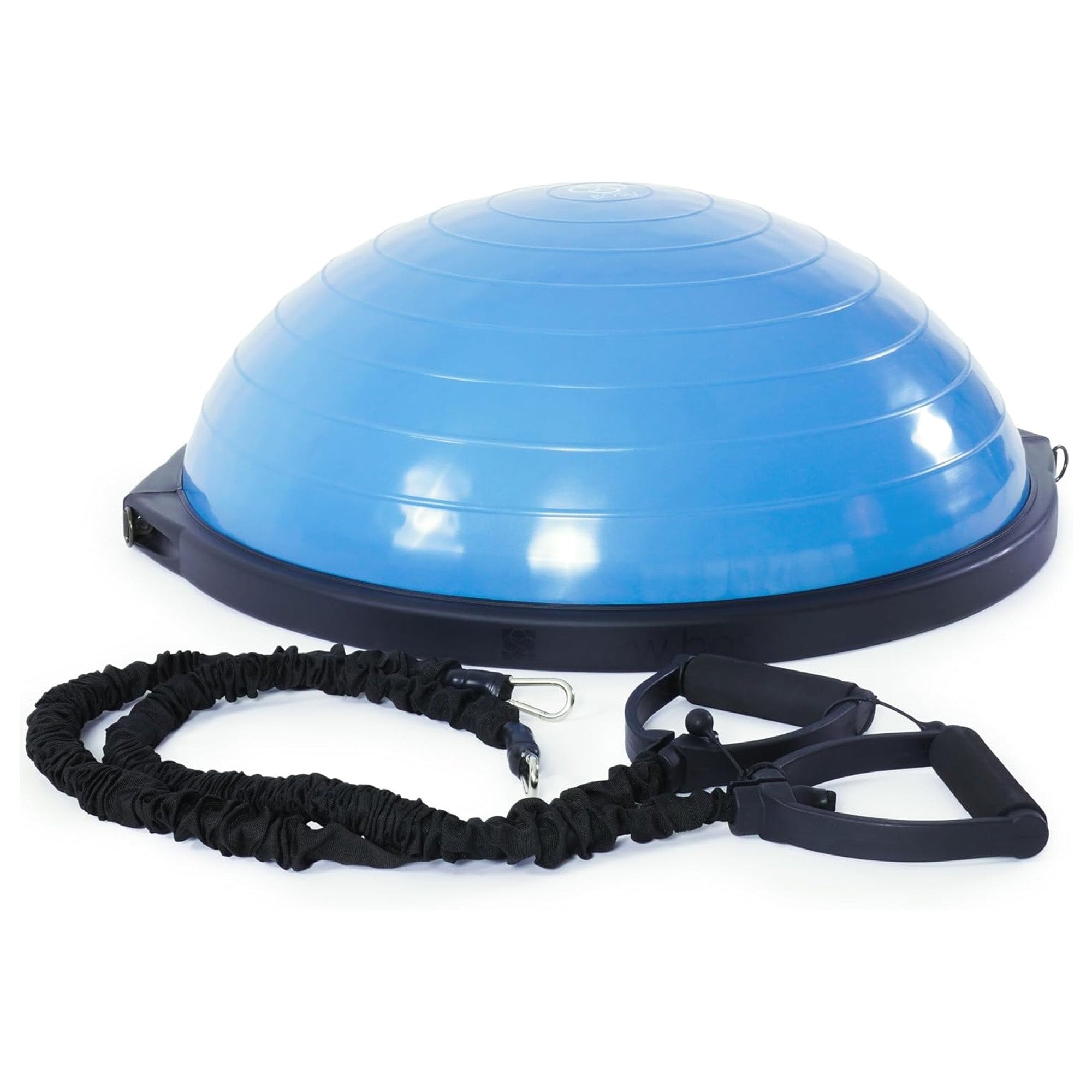Bosu Pro 26” Strength Trainer Ball Balance Board with Resistance Bands, Blue - VMInnovations