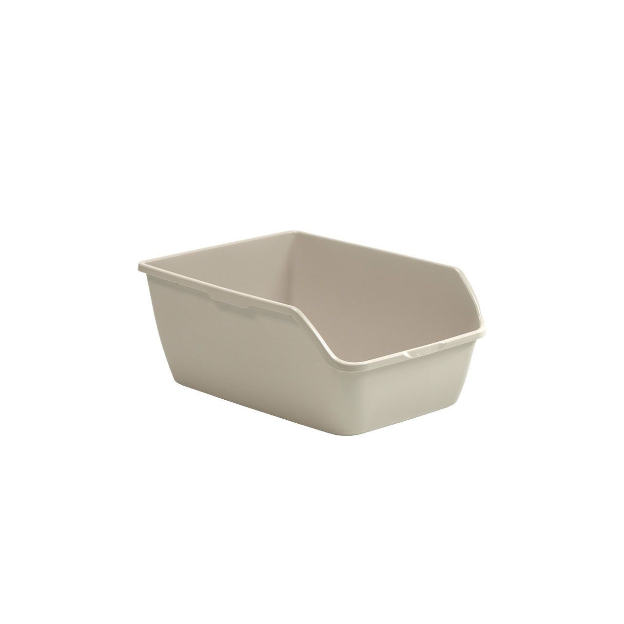 Suncast Extra Large Easy to Clean Low Front Litter Pan Box Tray, Beige(Open Box)