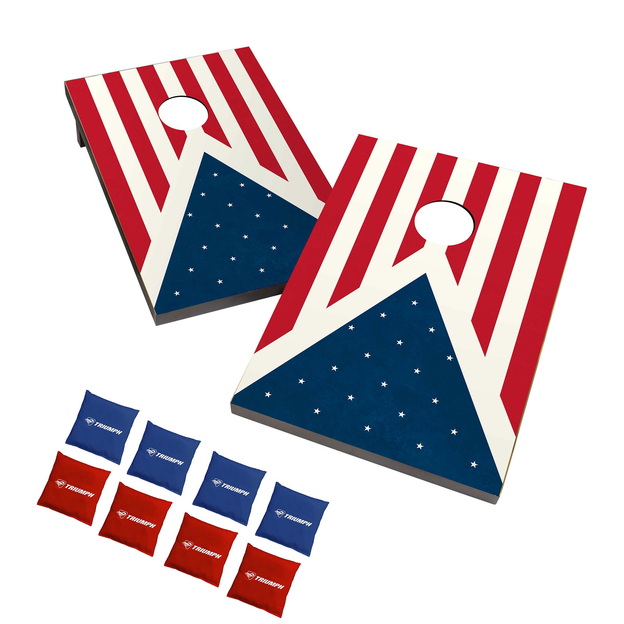 Triumph Tournament Moisture Resistant Patriotic Bean Bag Toss Game (For Parts)