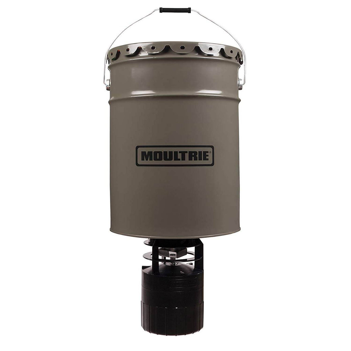 Moultrie 6.5 Gallon 360° Pro-Hunter Hanging Bucket Deer Feeder w/ Timer (Dented)