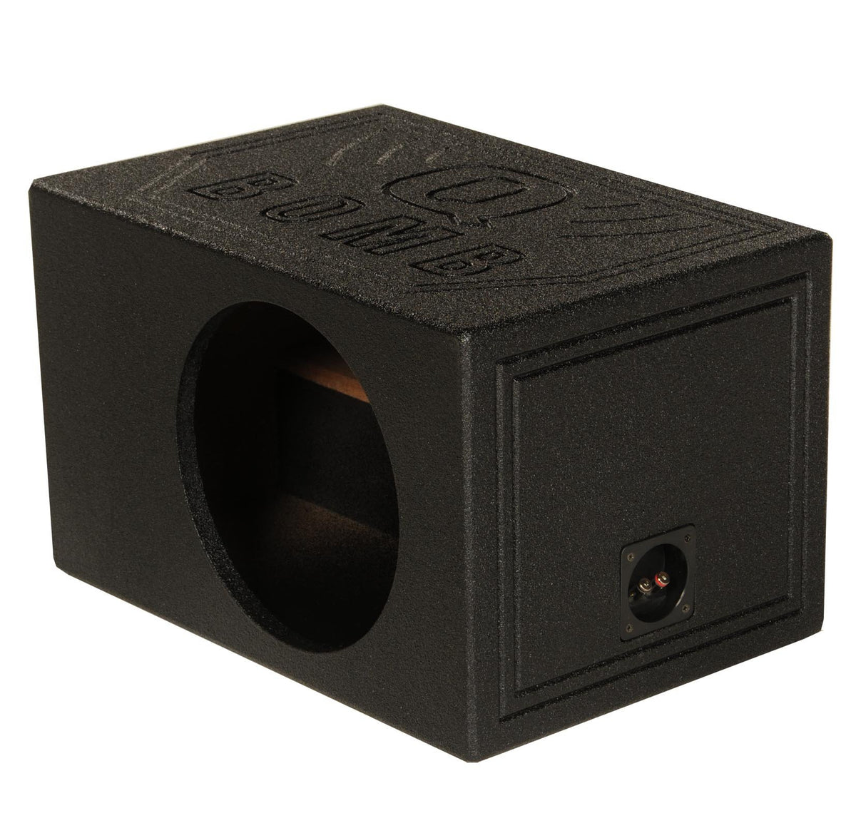 QPower QBOMB12VL 12 Inch Vented Ported Car Subwoofer Sub Box Enclosure (4 Pack)
