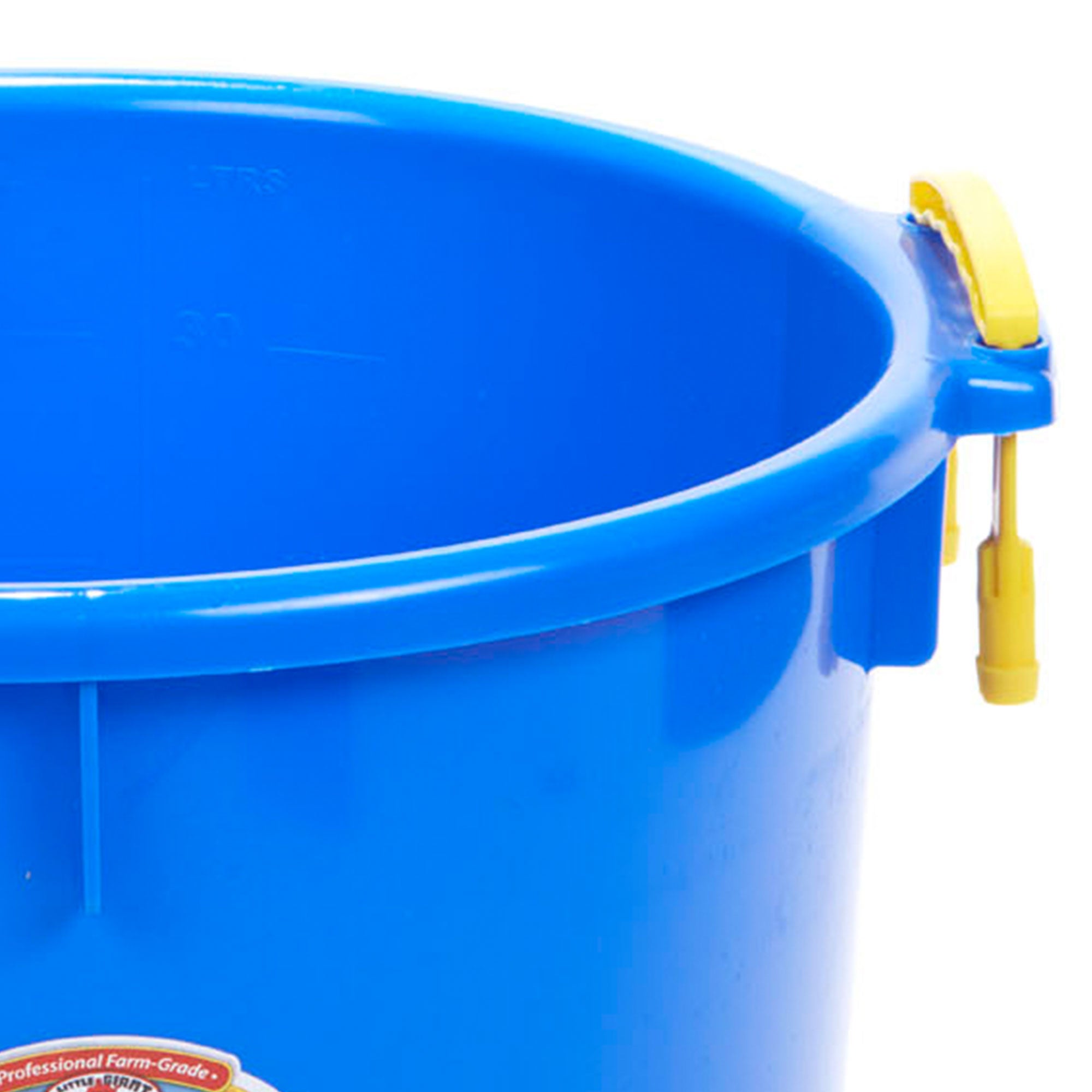 Little Giant 40 Quart Durable and Versatile Utility Muck Tub w/Handles, Blue - VMInnovations