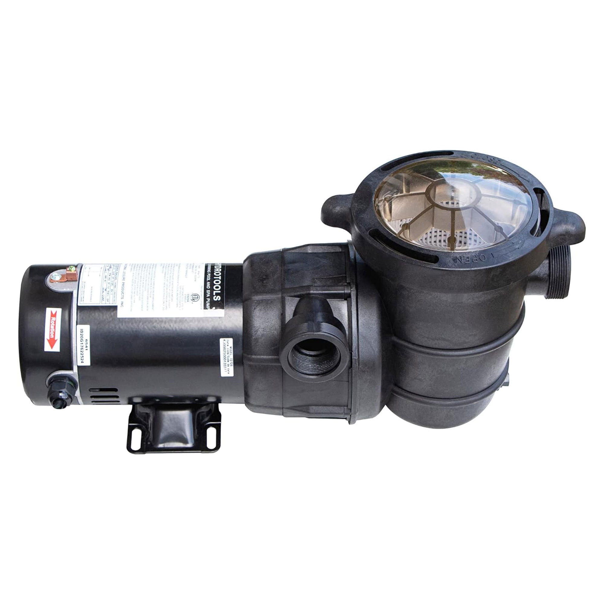 Swimline HydroTools Hydro Flo 0.75HP 3720 GPH 3450 RPM Discharge Pump(For Parts) - VMInnovations