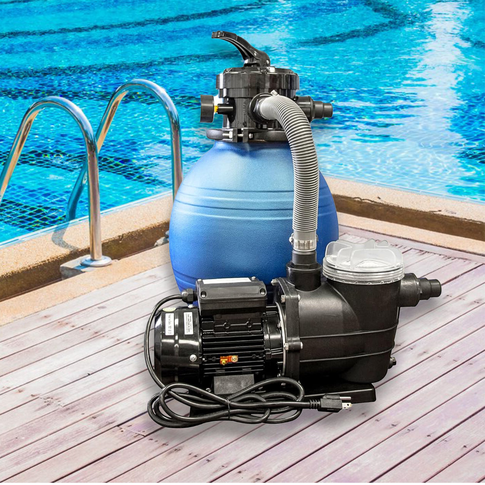 Swimline Hydro Flo 0.25HP 1,980 GPH 3,450 RPM Vertical Discharge Pump (Open Box) - VMInnovations
