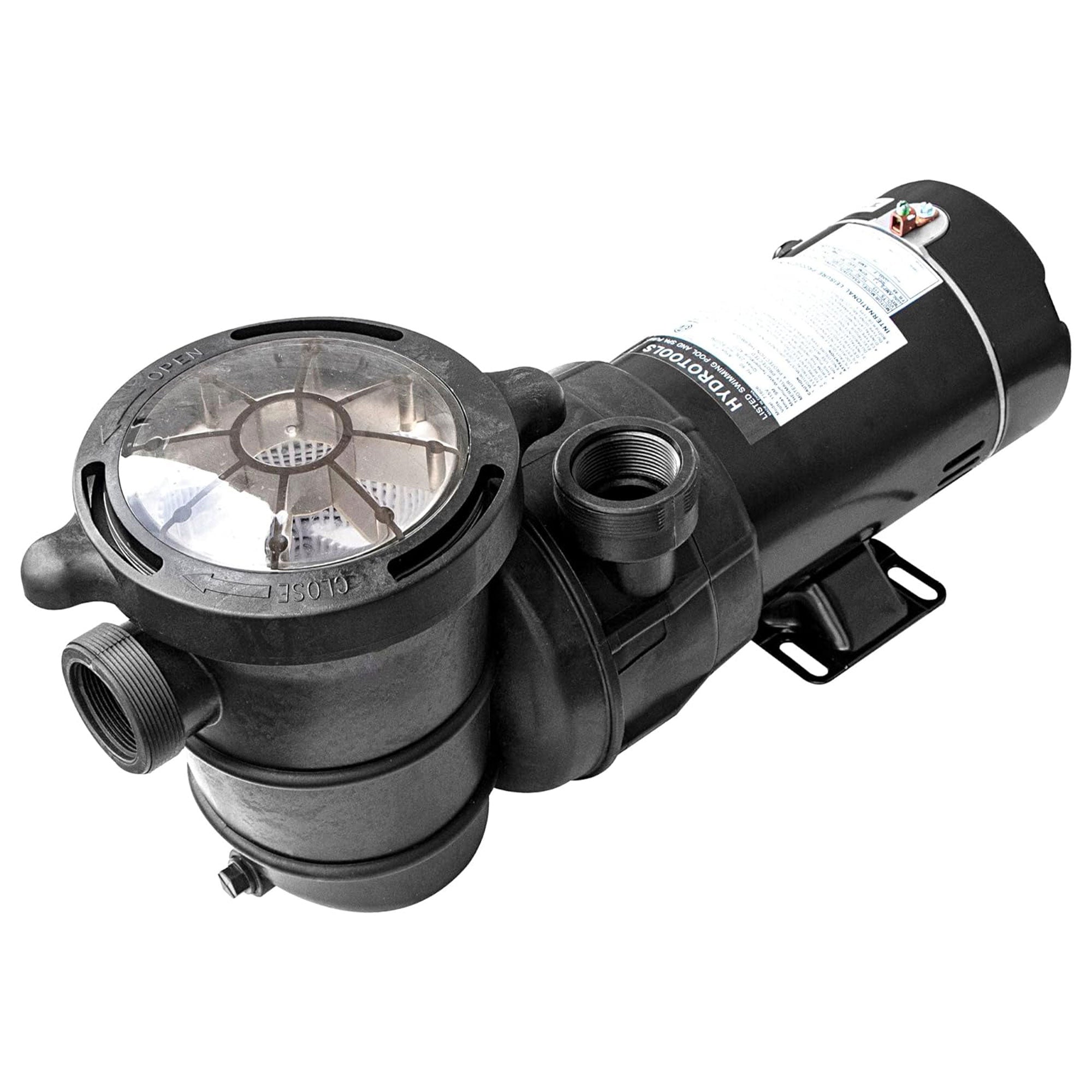 Swimline HydroTools Hydro Flo 1.0 HP 5280 GPH 2 Speed Vertical Pump (Open Box) - VMInnovations