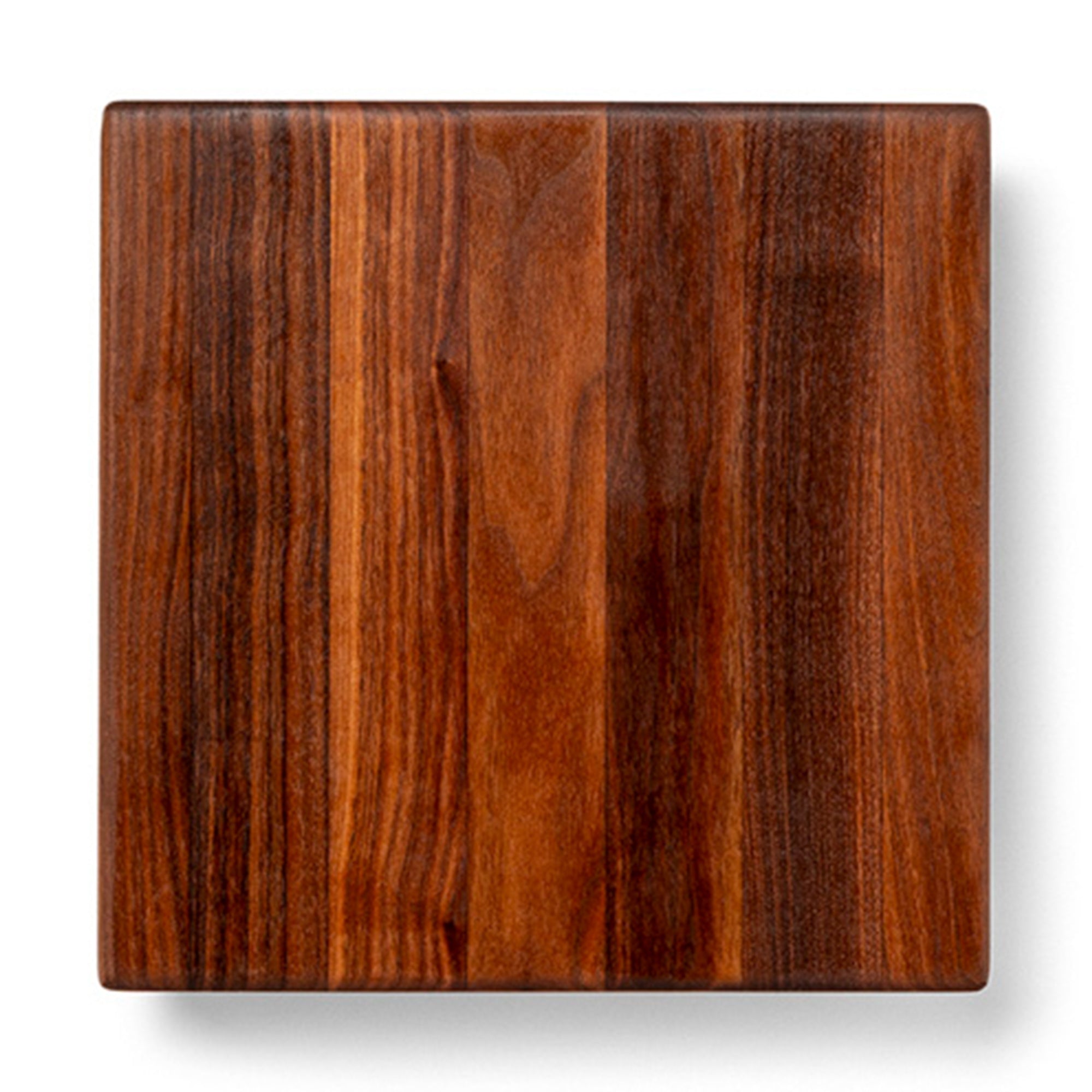 John Boos Small Walnut Wood Edge Grain Cutting Board for Kitchen, 12"x12"x1.5"