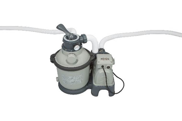 INTEX 1200 GPH Krystal Clear Sand Pool Filter Pump Set 110-120 Volt (For Parts)