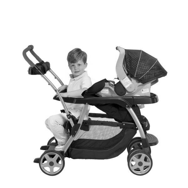 Graco Ready2Grow LX Stand & Ride Duo Double Baby Stoller - Forecaster