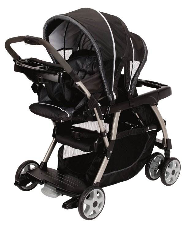 Graco Ready2Grow LX Stand & Ride Duo Double Baby Stoller - Metropolis - Open Box