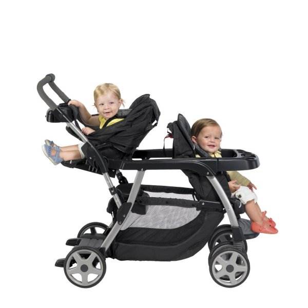 Graco Ready2Grow LX Stand & Ride Duo Double Baby Stoller - Metropolis - Open Box