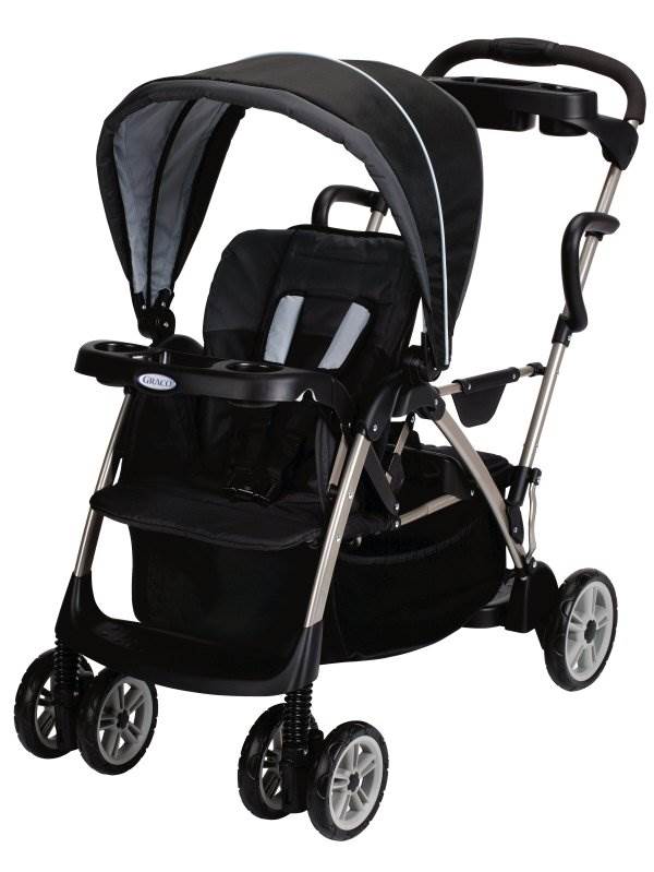 Graco RoomFor2 Duo Stand & Ride Double Stroller - Metropolis- Open Box
