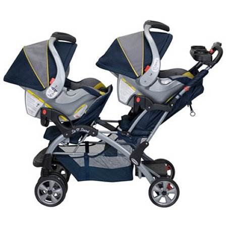 Baby Trend Sit N Stand Double Baby Stroller - Riveria | SS76553