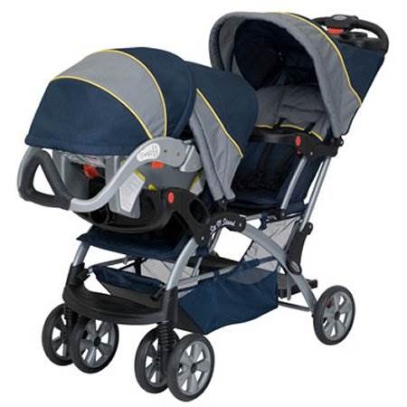 Baby Trend Sit N Stand Double Baby Stroller - Riveria | SS76553