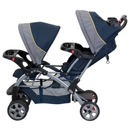 Baby Trend Sit N Stand Double Baby Stroller - Riveria | SS76553