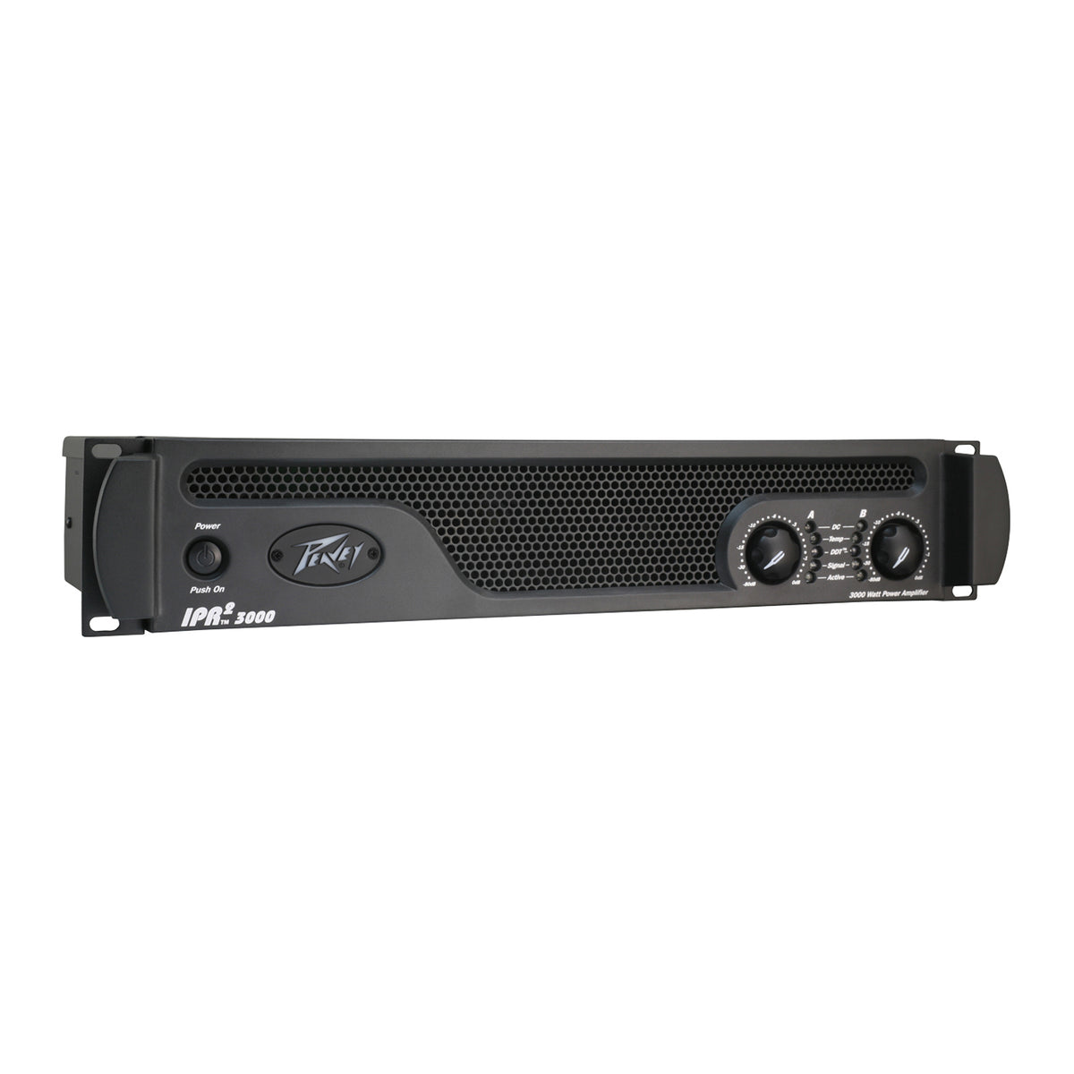 Peavey IPR2 3000 Professional DJ Lightweight 2 Channel Power Amplifier, Black