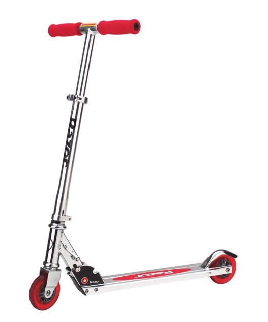 Razor A Folding Aluminum Kick Scooter Boys / Girls | Red 13003A-RDR (Open Box)