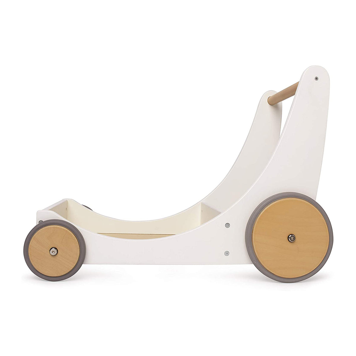 Kinderfeets 3612 2-in-1 Cargo Walker Wagon for Children and Toddlers, White - VMInnovations
