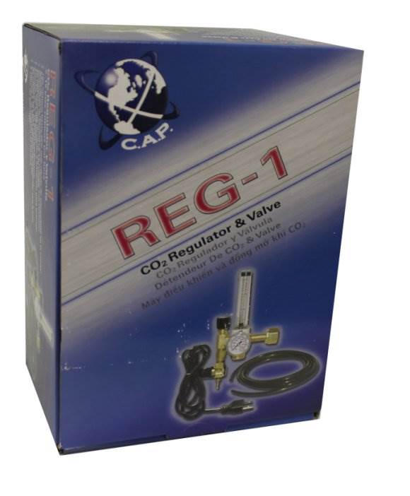 C.A.P REG-1 CO2 Grow Plant Regulator/Flowgauge Valve CAP REG1 Hydroponics
