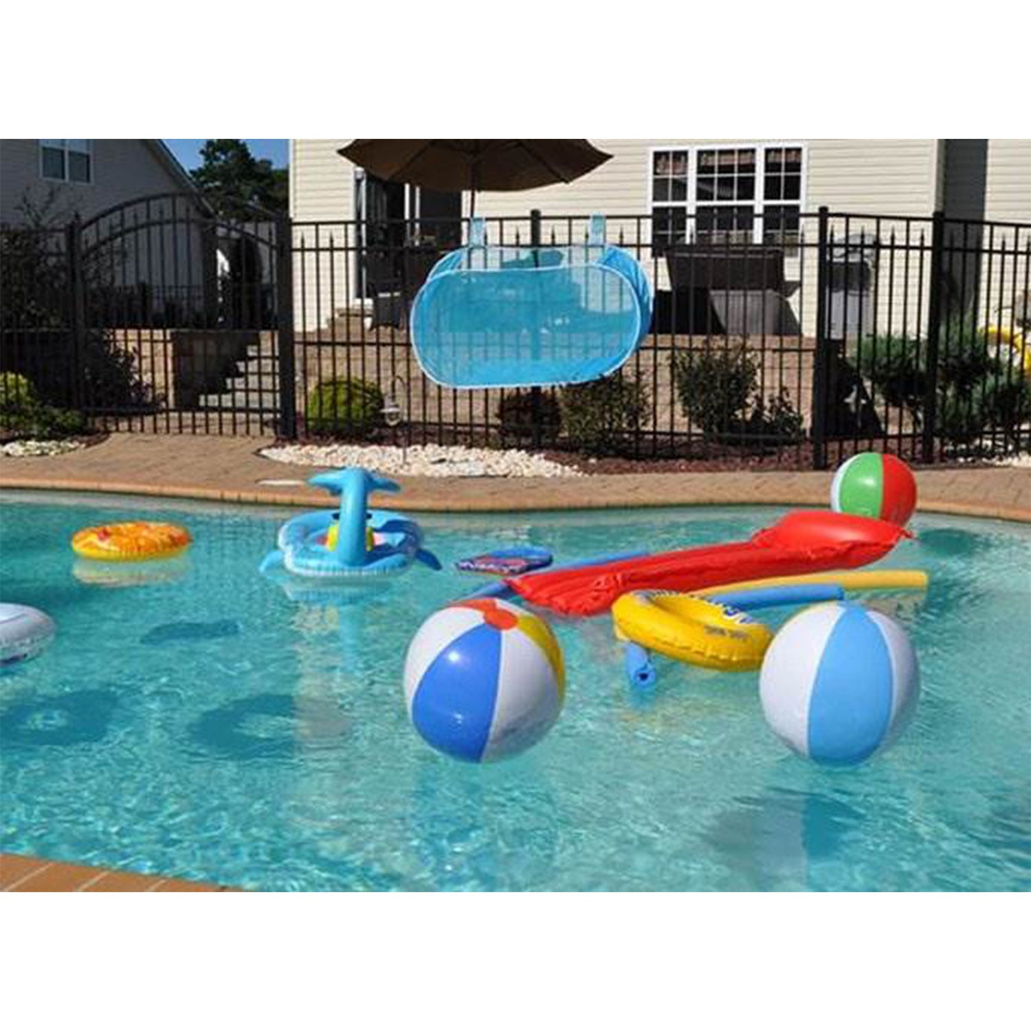 Water Tech Pool Blaster Pool Raft Float Inflatables Toy Pouch Holder (Used)