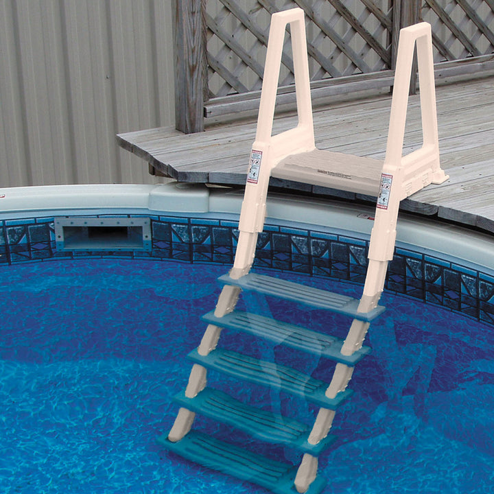 Confer Plastics 6000X Eliminator Adjustable 46"-56" Heavy Duty InPool Ladder - VMInnovations